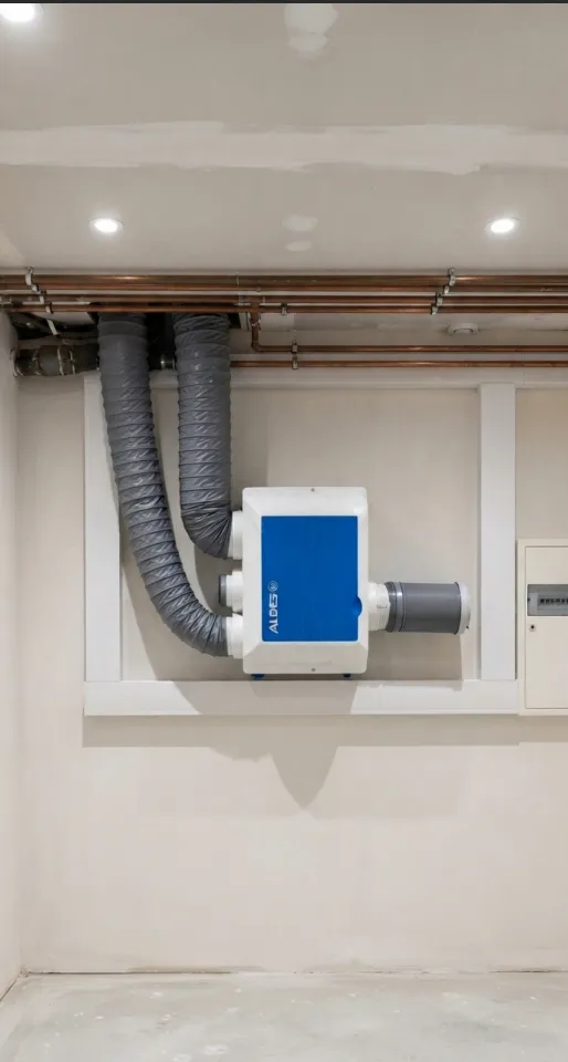 Installation d'une VMC hygro B